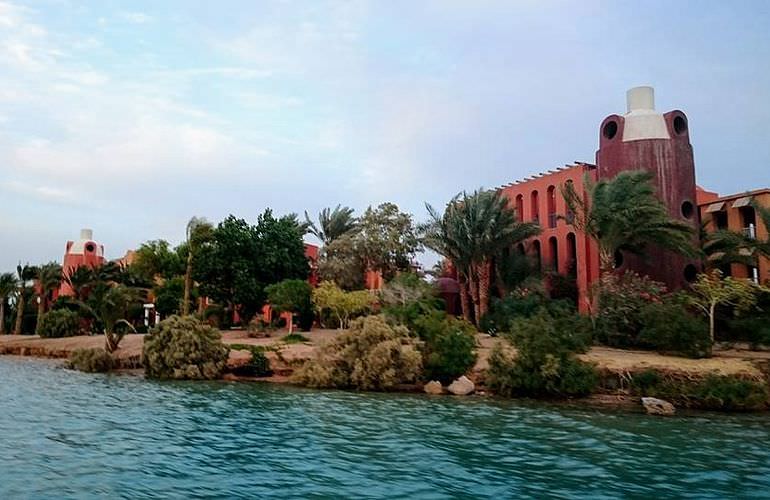 Private Stadtrundfahrt durch El Gouna von Hurghada aus 