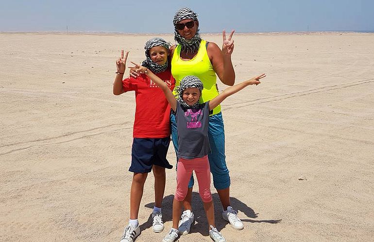 Private Quad Tour für Familien mit Kindern in Hurghada