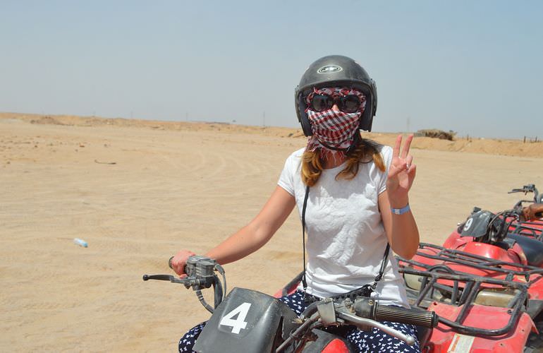 Private Quad Tour für Familien mit Kindern in Hurghada