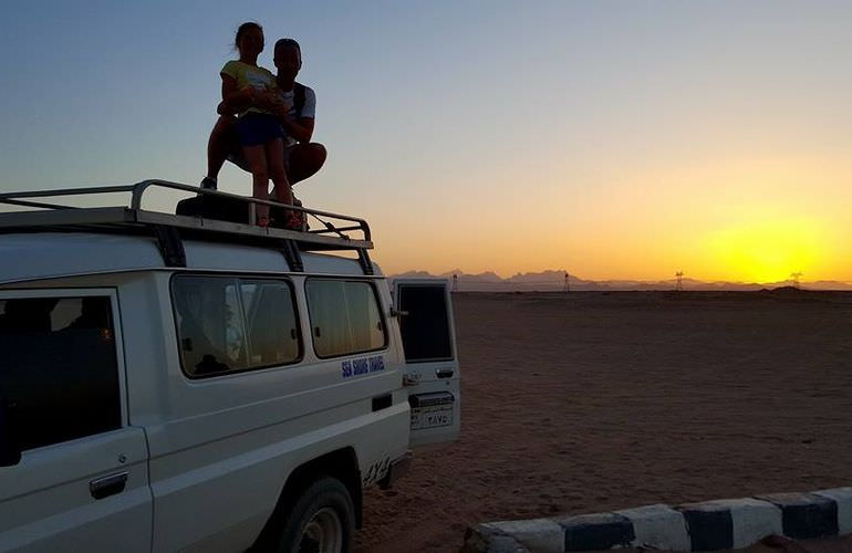Wüstensafari mit dem Jeep ab Hurghada
