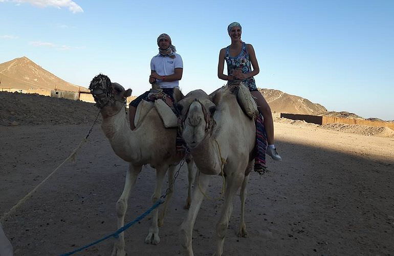 Oase Wüstensafari ab Hurghada: Quad Tour, Jeep Fahren, Spider Auto, Beduinen und Kamelreiten