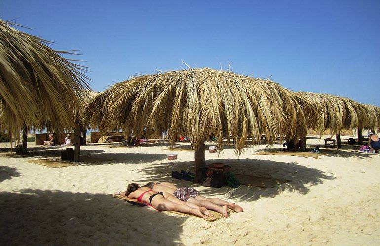 Ausflug mit dem Boot zur Paradies Insel in Hurghada