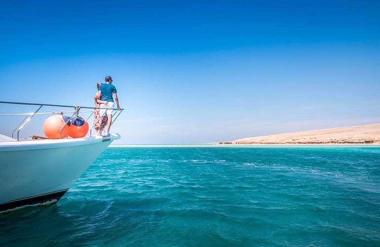 Private Inseltour mit dem Boot: Karibikfeeling im Roten Meer 