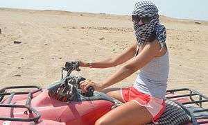 Private Quad Offroad Tour in Hurghada: ganz nach Ihren Wünschen - flexibler Ablauf