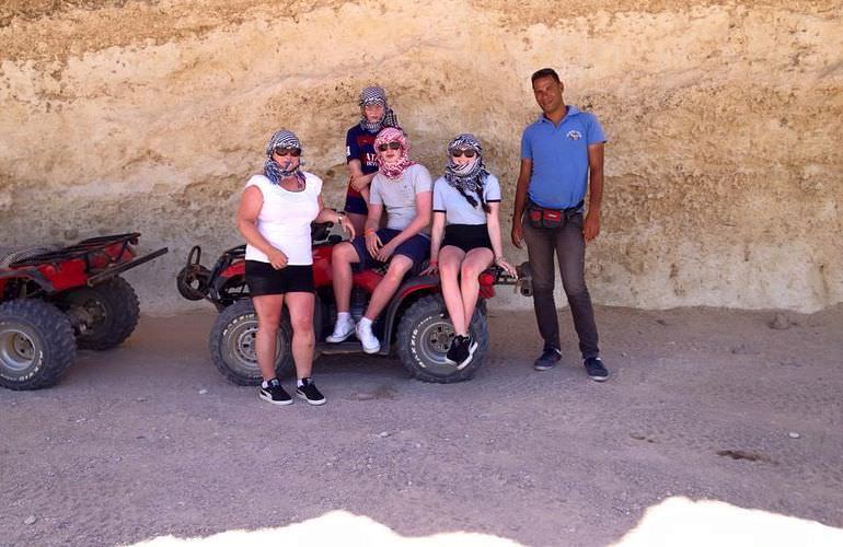 Private Quad Offroad Tour in Hurghada: ganz nach Ihren Wünschen - flexibler Ablauf