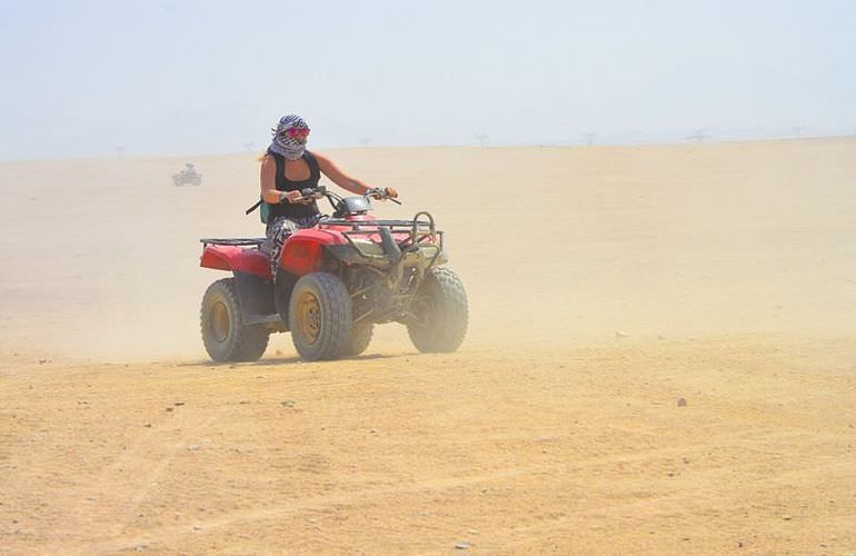 Quad Fahren Hurghada: Privat, sportlich oder langsam - Abenteuer Wüste wie Sie es wünschen