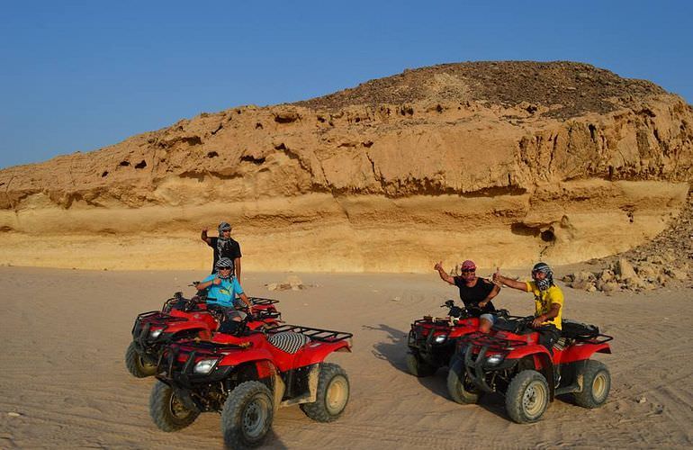 Quad Fahren Hurghada: Privat, sportlich oder langsam - Abenteuer Wüste wie Sie es wünschen