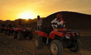 Private Quad Tour bei Sonnenaufgang in der Wüste von Hurghada