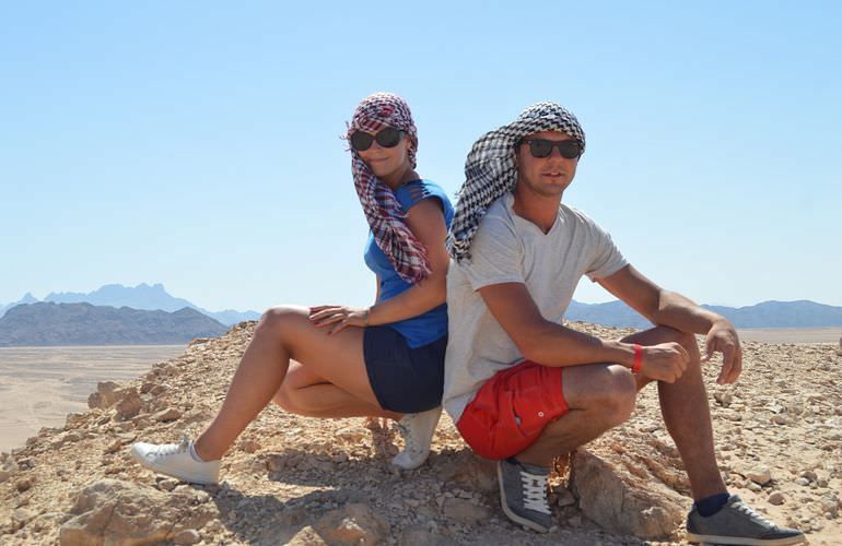 Quad Tour ab Hurghada: Wüstensafari mit dem Quad zum Beduinendorf