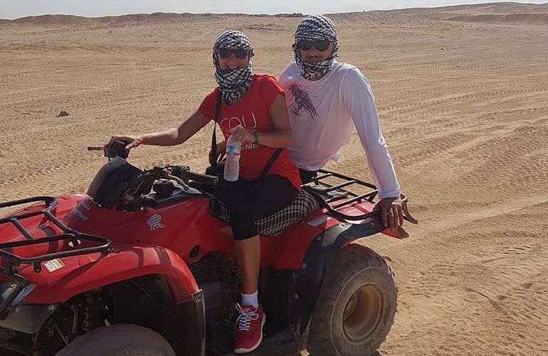 Safari mit Quad ab Hurghada - Halbtagestour