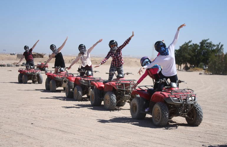 Safari mit Quad ab Hurghada - Halbtagestour