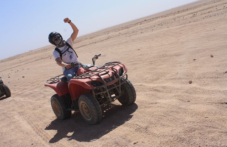 Safari mit Quad ab Hurghada - Halbtagestour