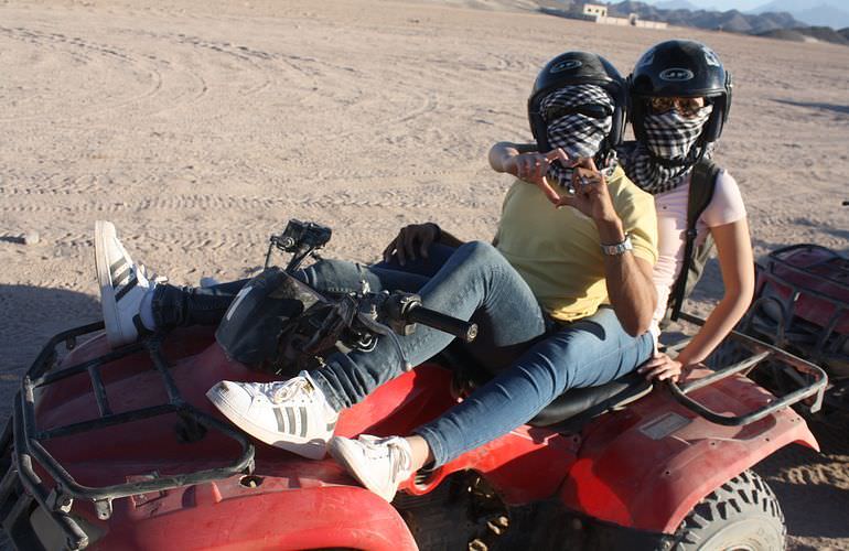 Safari mit Quad ab Hurghada - Halbtagestour