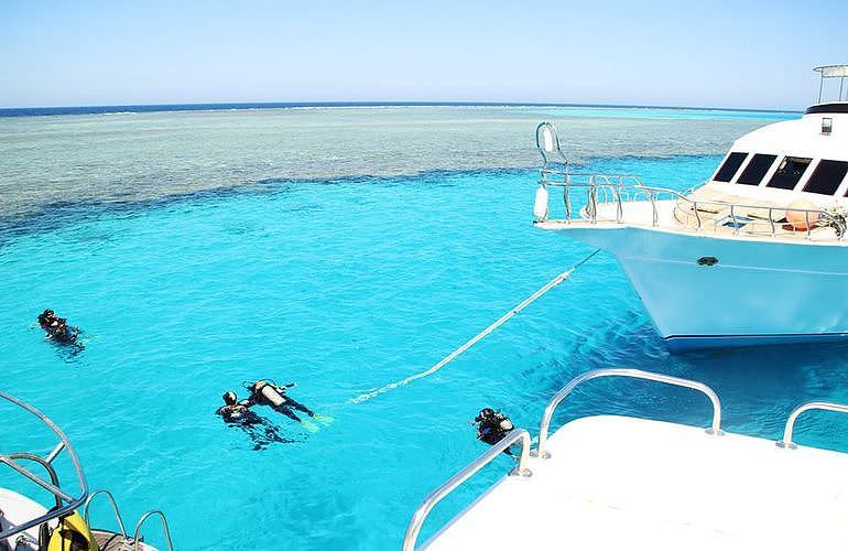 Fun Diving Hurghada - Ganztägige Tauchfahrt mit 2 Tauchgängen