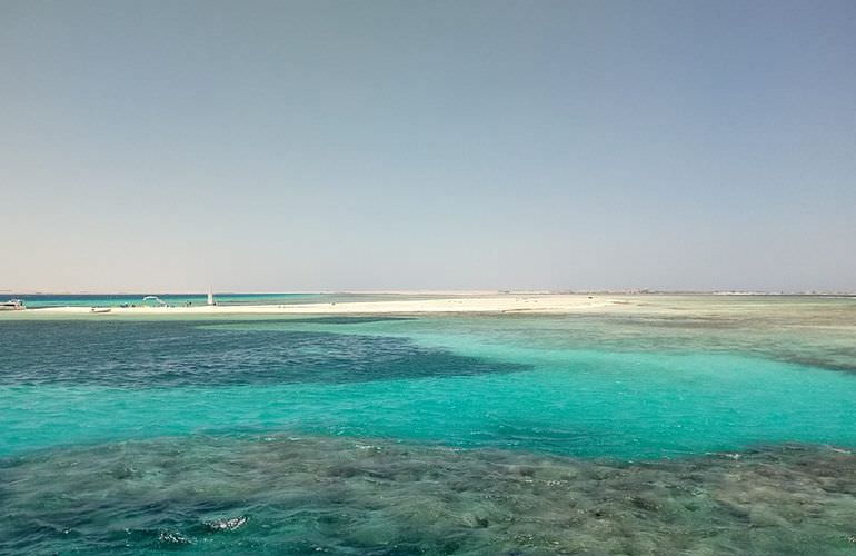 Utopia Insel in Hurghada: Ganztägiger Schnorchelausflug zur Utopia Insel