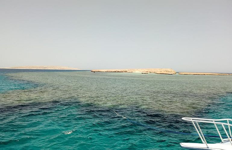 Utopia Insel in Hurghada: Ganztägiger Schnorchelausflug zur Utopia Insel