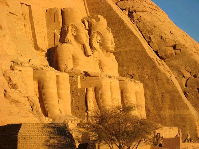 Der Tempel von Abu Simbel